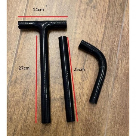 SET 3PZ TUBI RADIATORE CROSS 125 2T