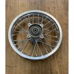 CERCHIO POSTERIORE 80/100-12 PERNO 12 IN ALLUMINIO PER MINICROSS KAYO KT50 50cc 2T