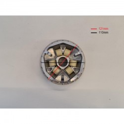 VARIATORE GY6 COMPLETO DI RULLI PER QUAD KAYO AU180 180cc