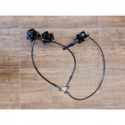 SET COMPLETO FRENI ANTERIORE QUAD KAYO A180 A150 AU180 AU150 POMPA PINZE TUBI