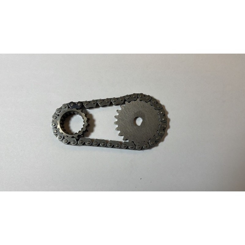 SET CATENA POMPA OLIO QUAD KAYO A250 TOR250