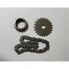 SET CATENA POMPA OLIO QUAD KAYO A250 TOR250