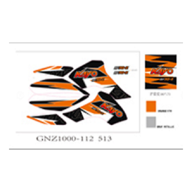 ADESIVI QUAD KAYO AY70 SPACE 70 70cc
