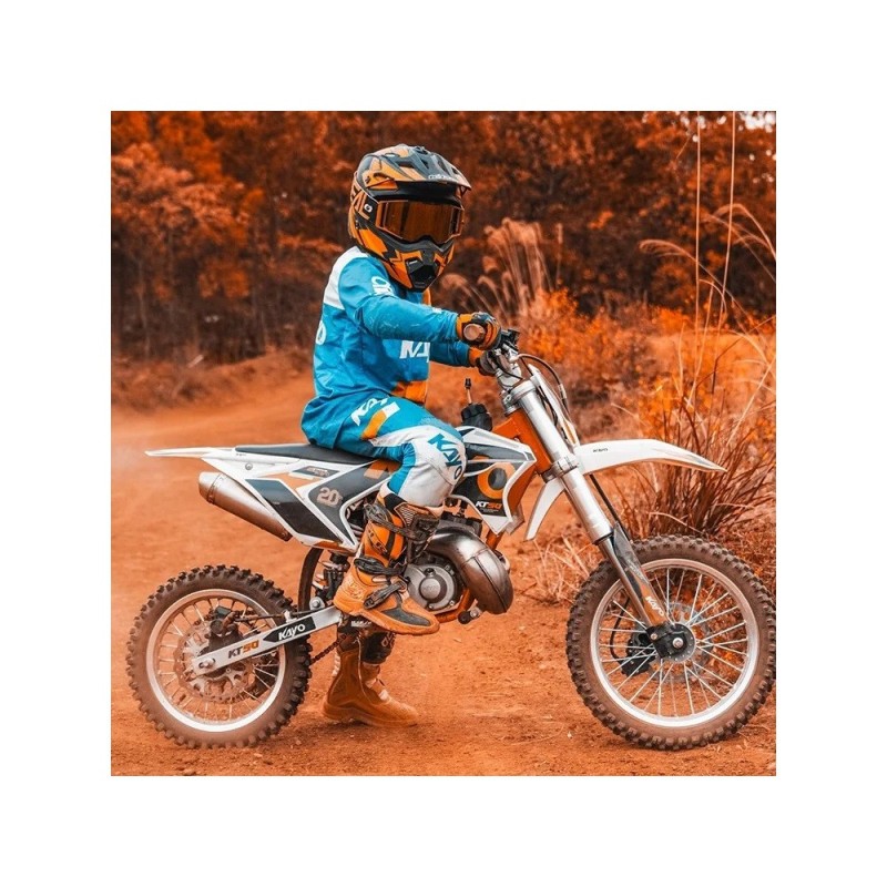 Minicross KT50 2 Tempi con motore Made in Kayo  Avviamento a Pedale ed Elettrico