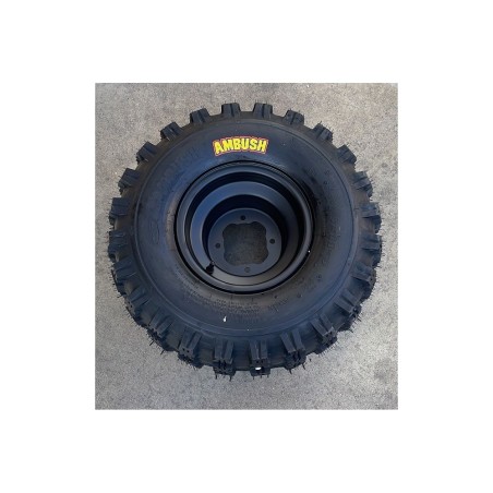 1 COPPIA GOMME CERCHIATE POSTERIORI DESTRA SINISTRA 20X11-9 PER QUAD KAYO A300 300cc