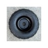 CERCHIO COMPLETO DI GOMMA 16X8-7 MINIQUAD QUAD COPERTONE GOMMATO CERCHIATA