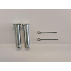 coppia PERNO DI FISSAGGIO  più COPPIGLIA PER COPPIA PEDALINE MORINI 50cc