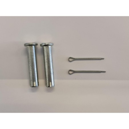 coppia PERNO DI FISSAGGIO  più COPPIGLIA PER COPPIA PEDALINE MORINI 50cc