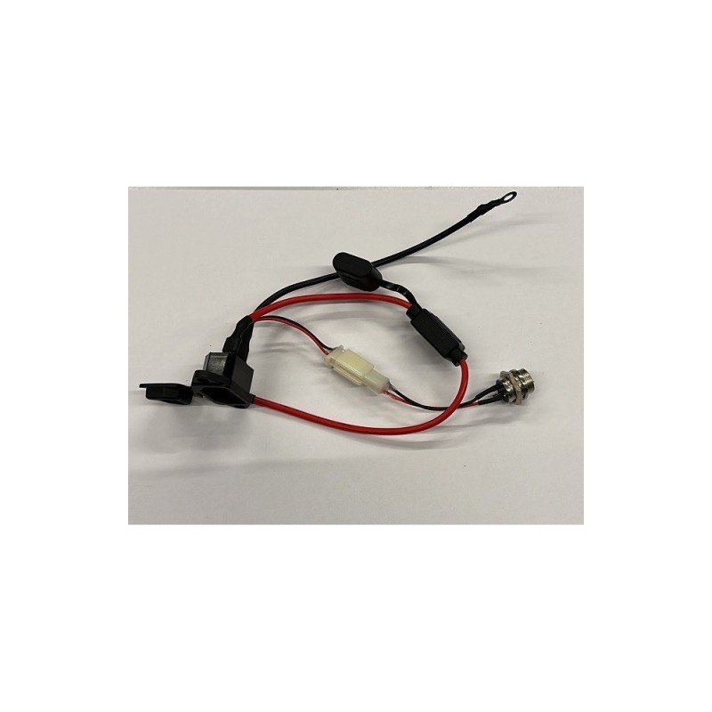 CABLAGGIO CARICA BATTERIE  più PORTAFUSIBILE MINIQUAD HUMMER 1000W 36V