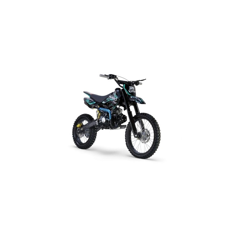 PIT BIKE BULL 607 E+K HAWK 125cc 17/14