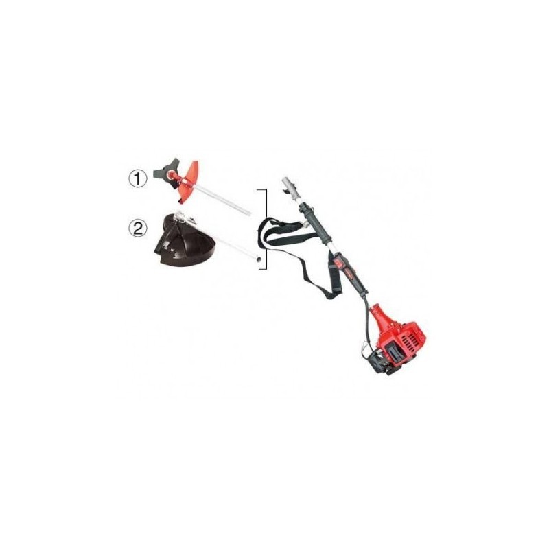 Decespugliatore Multifunzione 53cc 2,6CV tagliaerba motore a scoppio